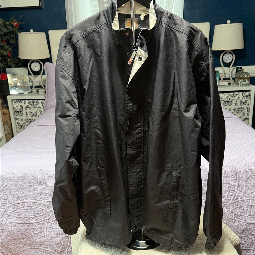 Women’s Black Casual Zip-Up Jacket